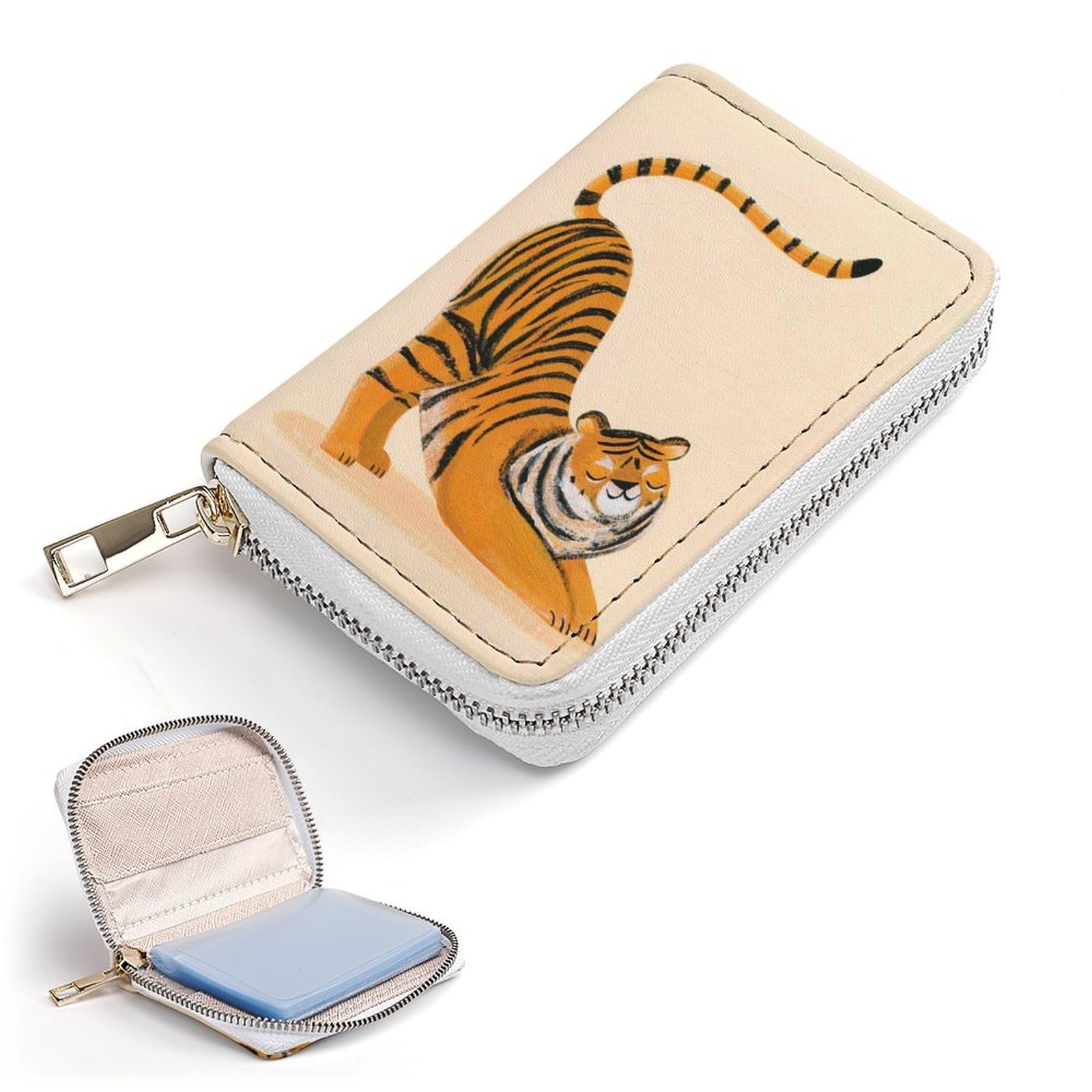 Amazon.co.jp: タイガー 虎 トラ とら 可愛い カードケース PU